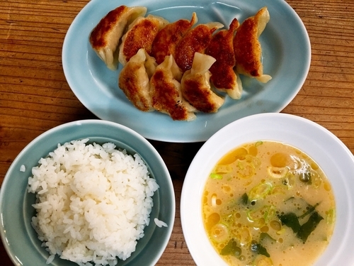 「☆餃子定食☆」@ラーメンハウス 河童子 駒岡店の写真