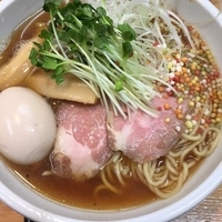 煮干中華そば＋味玉（大盛り）