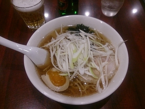 「ネギラーメン」@中華料理 美味城の写真