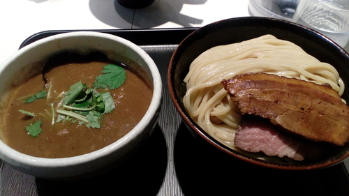 「濃厚煮干しつけ麺（830円）+中盛（50円）」@煮干し中華そば 一燈の写真