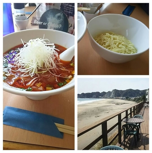 「勝浦タンタンメン840円＋替玉160円=1000円」@Dining BAR RAGTIMEの写真