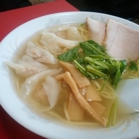 雲吞麺＋餃子＋ビール