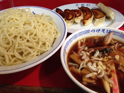 「つけそば 大盛 チャーシュー入り」@大勝軒 祖師ヶ谷大蔵店の写真