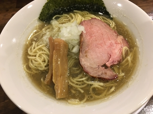 「純煮干しそば」@活龍煮干そば専門店 にぼしのなみの写真