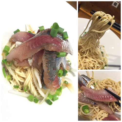 「いわしそば ￥390」@寿製麺よしかわ 川越店の写真