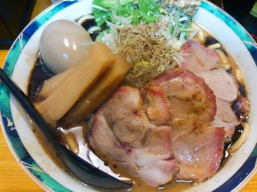 「（水曜日限定）特ブラック　1100円」@らぁめん 葉月の写真