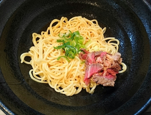 「【3周年記念限定】和牛油そば（醤油）」@中華そば 輝羅の写真