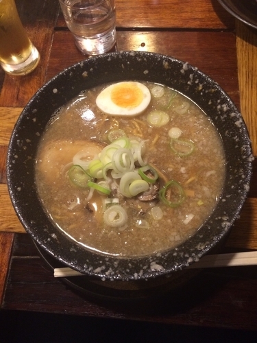 「ラーメン大盛り、味薄め、ニンニク多め」@らーめん 平太周 味庵の写真