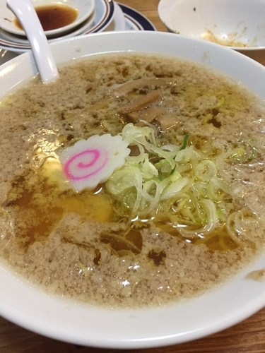 「背脂ラーメン」@ジャンプラーメンの写真