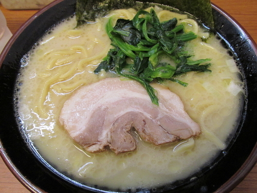 「ラーメン（塩）　「680円」」@横濱家系ラーメン 馬場壱家 風の陣の写真