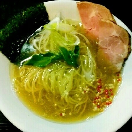 「【新メニュー】ダシSOBA・白 ８００円」@中華そば 先崎の写真