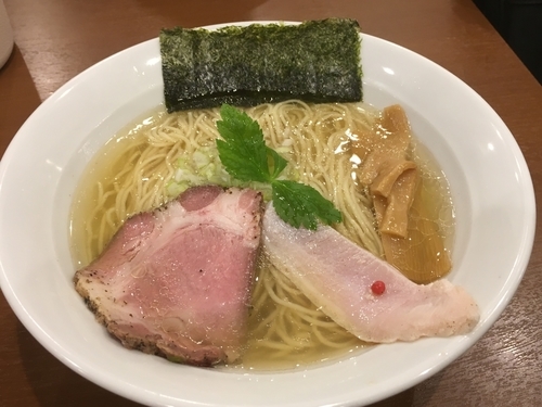 「塩ラーメン 770円」@中華そば 七麺鳥の写真