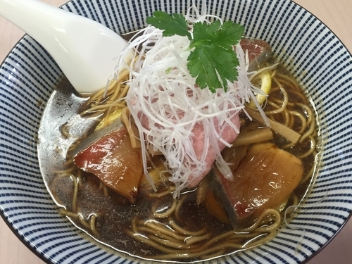 「（20食限定）春のブリそば¥880」@中華そば よしかわの写真