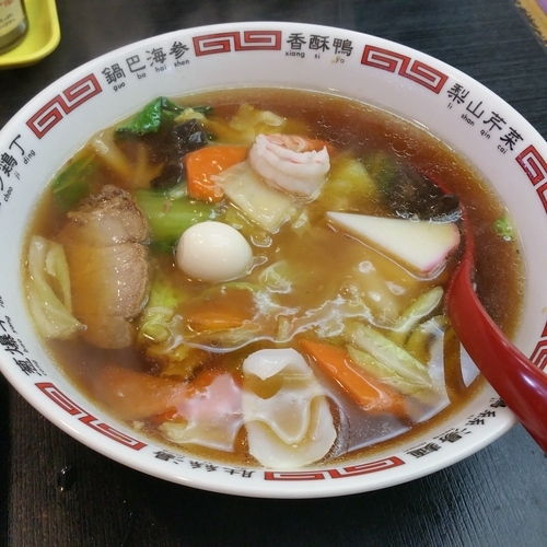 「バンメン(五目ウマニソバ) ９００円」@玉家の写真