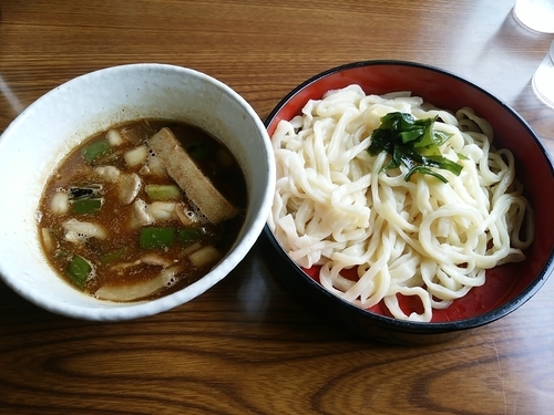 「濃厚豚つけ麺(並盛・430g)680円」@きやんちの写真