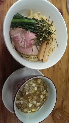 「煮干つけ麺、大盛」@麺処 鳴声 煮干の奏の写真