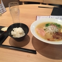 鶏白湯ラーメン 塩 ライス付800円