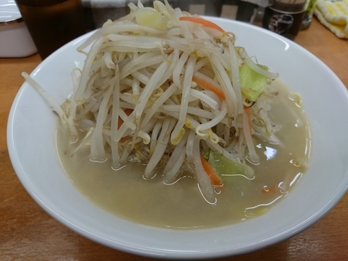 「鶏塩タンメン750円」@富白 御徒町本店の写真