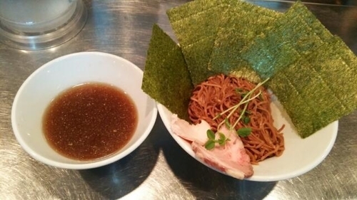 「つけそば(あつもり)」@さんじの写真