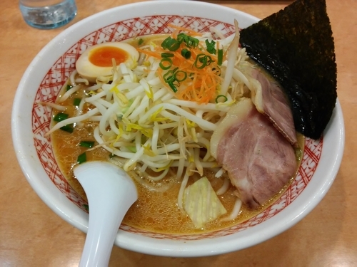 「丸味噌ラーメン」@ラーメン めん丸 川越店の写真