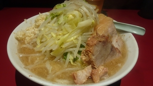 「小ラーメン(ヤサイニンニク)」@ラーメン二郎 荻窪店の写真