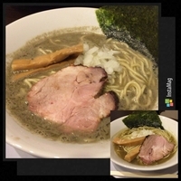 濃厚煮干しそば (800円)