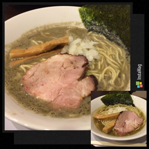 「濃厚煮干しそば (800円)」@活龍煮干そば専門店 にぼしのなみの写真