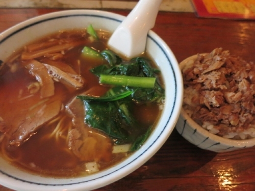 「らぅめん 600円 ＋ とくやのごはん 100円」@らぅめん とくやの写真