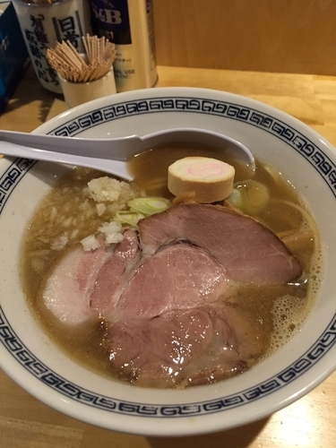 「にぼしそば¥750」@麺屋 弥栄の写真