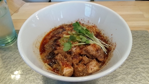 「どろ担担まぜそば」@馬鹿坊の写真