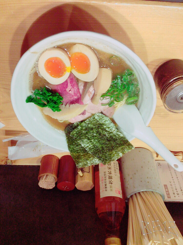 「煮干し醤油」@銀座 篝の写真