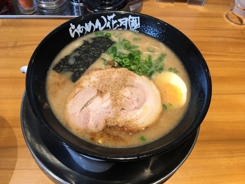 「豚そば銀次郎   720円」@らあめん花月嵐 瑞穂店の写真