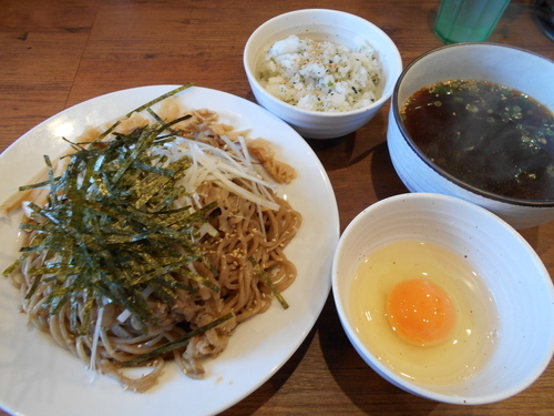 「特製牛盛りつけ麺890円」@Japanese Noodle 禅の写真