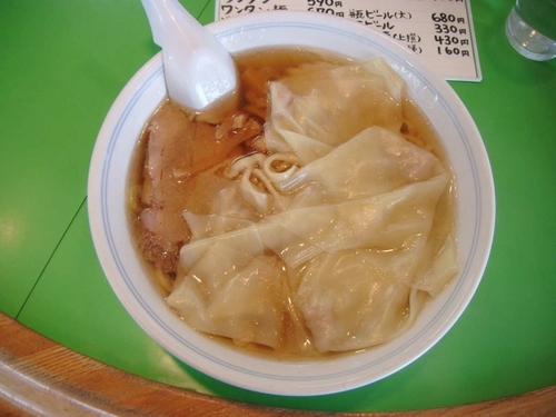 「ワンタン麺(670円)」@とんとんの写真