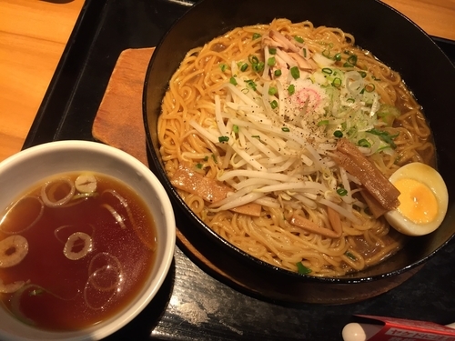 「焼きラーメン【700円】」@らあめん花月嵐 分倍河原店の写真