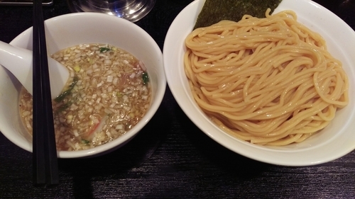 「塩つけ麺（大盛り）」@大勝軒まるいち 赤羽店の写真