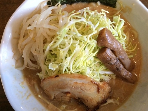 「【限定】春キャベツと鶏味噌ソバ 800円」@ラーメン 和なりの写真