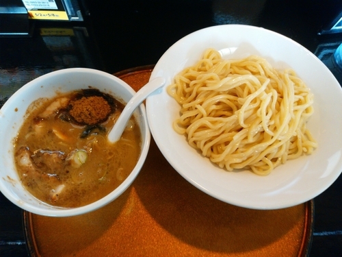 「つけ麺　無双(並盛・300g)880円」@信濃神麺 烈士洵名 長野店の写真
