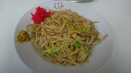「太麺炒麺」@ラーメンよしみの写真