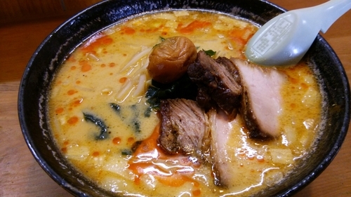 「豆乳ラーメン」@豆しぼり本郷の写真