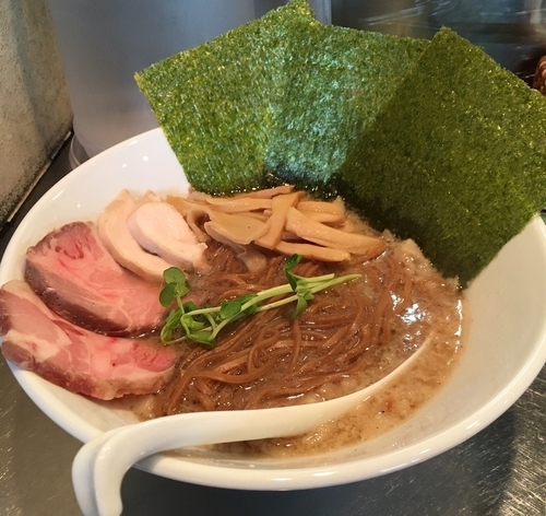 「極旨（麺固・濃い目￥800）」@さんじの写真