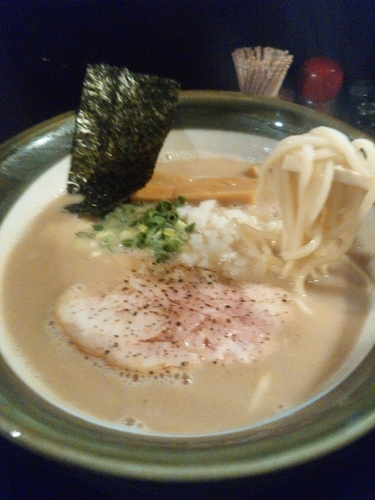 「とりまみれらーめん750円」@らーめん タンポポの写真