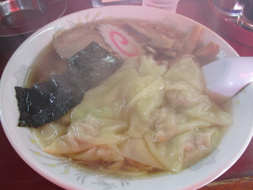 「ワンタンメン 「550円」」@竜園の写真