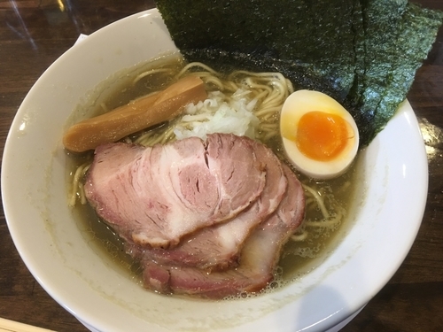 「特製、純煮干しそば」@活龍煮干そば専門店 にぼしのなみの写真