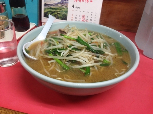 「ミソラーメン(大盛り)800円+150円」@めんくいの写真