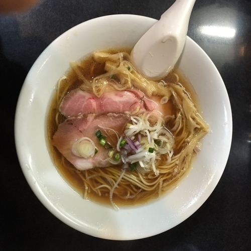 「中華そば＋和え玉 ¥730＋200」@麺処 晴の写真