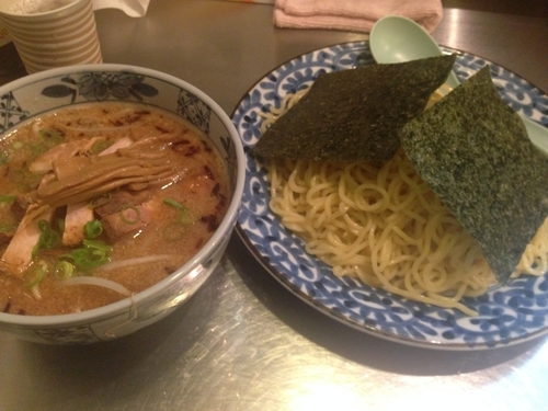 「味噌つけ麺（大）」@柳麺 はな火屋の写真
