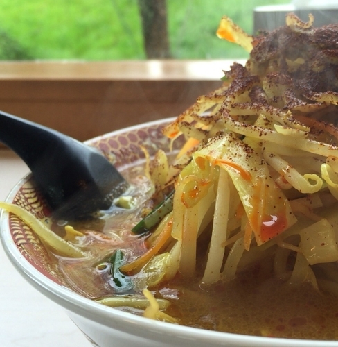 「スープカレータンメン」@あぢとみ食堂の写真