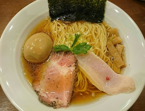 「味玉醤油ラーメン」@中華そば 七麺鳥の写真