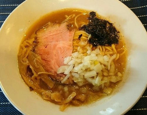 「【限定】煮干し鶏そば」@中華蕎麦 はざまの写真